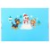 Gift box "New Year" 16x23x7.5 cm, puppy patrol