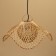 Ceiling lamp from the rattan "Chandra", 1 × 120 W, E27, 50 × 50 × 30 cm