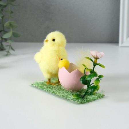 Souvenir "Chicken with chicken" 5.5x12x8.7 cm-2
