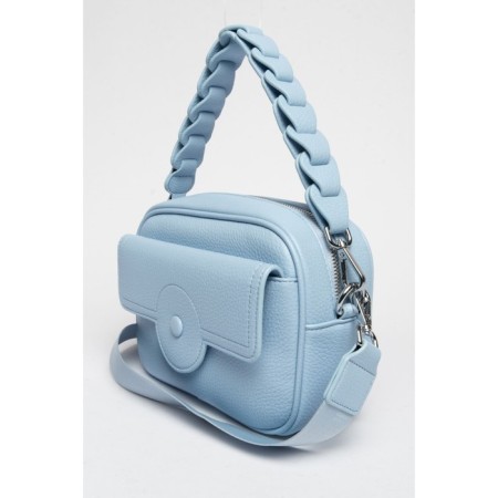 Cross-Body Bag, eco-leather, Ludor Blue, 22x9x19 cm-1