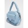 Cross-Body Bag, eco-leather, Ludor Blue, 22x9x19 cm