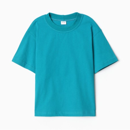 Children's Minaku T -shirt, turquoise color, height 134 cm-7