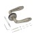 Separate handle set Allur Art "Kayana" AB (K3400), color old bronze