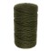 Knitting cord "Puff" 100% cotton width 5mm 100m (khaki)