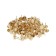 Tundra nails, decorative, textured, 11x16 mm, gold, 100 pcs