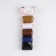 A set of thread jeans No. 4, 20/3, 300 m, 5 pcs, color colorful color