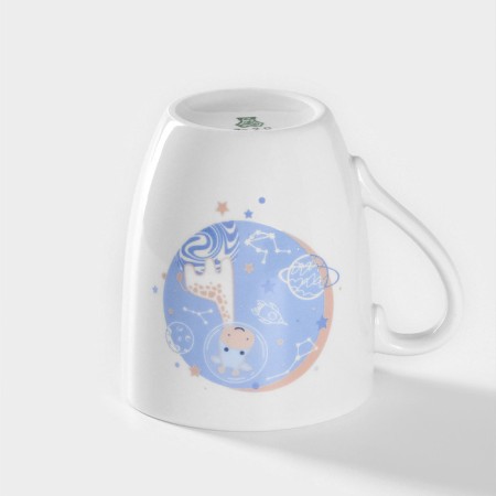 Porcelain mug "Zoomix", 300 ml, white-2
