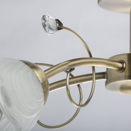 Chandelier "Flora", size 63x24x63 cm, 200W 5XE14-4