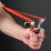 Metal slingshot with laser target designator