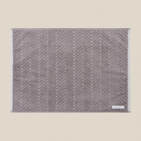 Terrier rug Sl Home: Lines "Soft Mist" 50x70 cm, 100% cotton, 750 g/m2-2