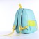 Baby backpack on lightning, turquoise color