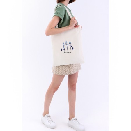 Shoper Dreams, 35 x 0.5 x 40 cm, embroidery, white-3