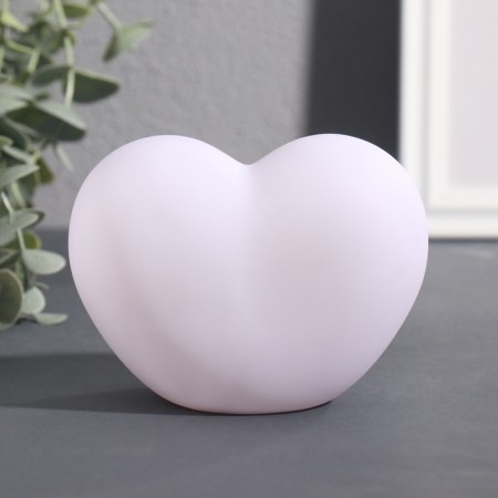 Nightlight "Heart" (pigeons) LED 3HLR44 8x11x7cm-4