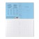 Notebook 24 sheets in Erichkrause "Classic", cover of shallow cardboard, an offset unit, in film, Blue