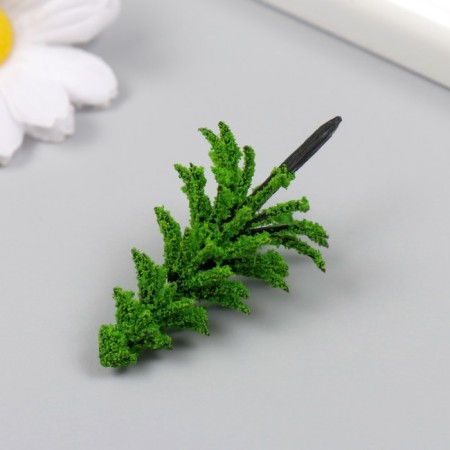 Artificial plant for creativity plastic "Christmas tree" 6 cm-2