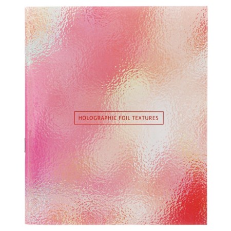 Notebook of 48 sheets in a cage, Pastel Foil, cover coated cardboard, UV-lak, OFSET block, mix-5