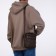 Male bag on lightning, long belt, brown color