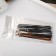 Hair hairpin "Narodnaya" 8.5 cm, black (set 10 pcs)