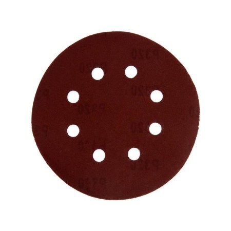 A circle of abrasive grinding under the "Velcro" tundra, perforated, 150 mm, p320, 5 pcs.-4