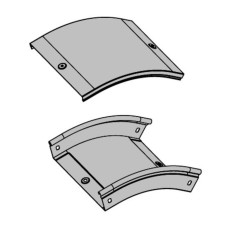 Angle DKC 36840, for the tray, vertical, external., 45 grade., CD = 45, 50x50
