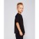 T -shirt Children's Minaku: Basic Line Kids Black Color, Height 104