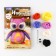 A toy made of wool "Bright owl"