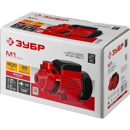 Surface pump "bison" NS-M1-400-h, vortex, 400 watts, 35 l/min, pressure 35 m, cast iron-5