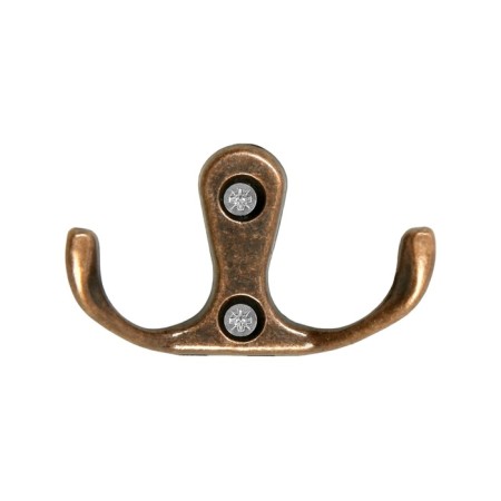 Hook furniture tundra TKD004, two -rod, copper, 200 pcs-3