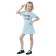 Children's dress Childhood, height 110 cm, light blue color