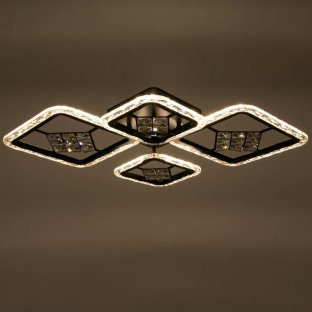 Causteen with PDU 1525/4BK LED 96W 3000-6000K Dimmer black 71x10 cm Bayerlux-2