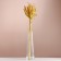 Set of dried flowers "Setaria", banch 7 pcs, length 55-65 (+/- 6 cm), yellow