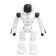 Robot radio -controlled "Hunter", light and sound effects, works on the battery, black color is black