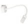 Lamp WL 34 WH 3W IP20 white 7x7x38 cm