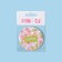 Pocket mirror "Love", d = 7 cm, color mix