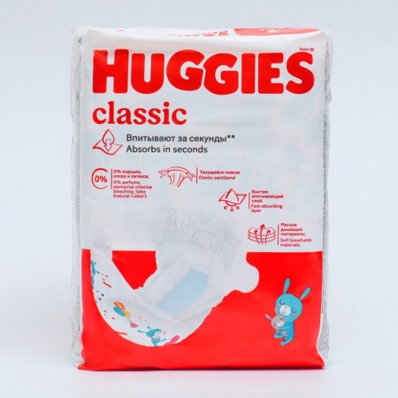 Huggies Classic (4-9 kg), 16 pcs-4