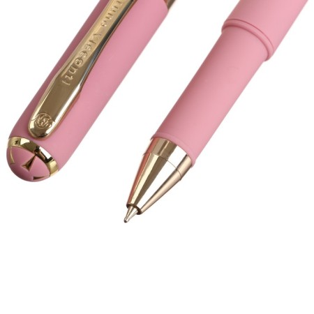Ballic handle, 0.5 mm, Bruno visconti monaco, blue rod, pink case, in case-3