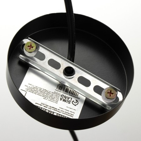 Lamp Bayerlux "Lenser" E27 40W Black 14x14x21-121 cm-7