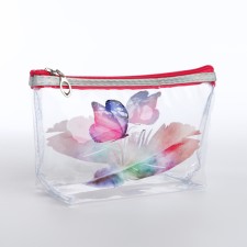 Lightning cosmetic bag, pink color