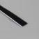 Velcro "loop", on an adhesive basis, 20 mm × 25 ± 1 m, black color