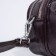 Cross-Bodi bag with zipper, burgundy color