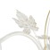 Susana chandelier 3x15W E27 white/gold 53x53x32cm Bayerlux