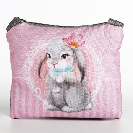 Gift set for the girl "Bunny", bag, notebook-5