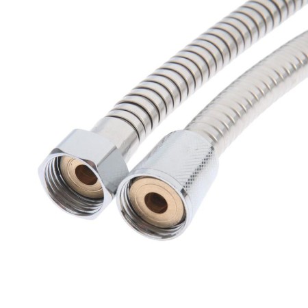 Shower hose TIM C-M150-1, 1/2 ", 150 cm, chrome-1