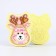 The bath bomb “Shine!”, 130 g, aroma of almonds and milk, pure happiness