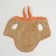 Bunny costume ", size XS (DS 20 cm, Osh 21 cm. OG 30 cm), orange