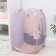 Basket-grid of the shade "Bunny", folding, 32 × 32 × 52 cm, lilac color