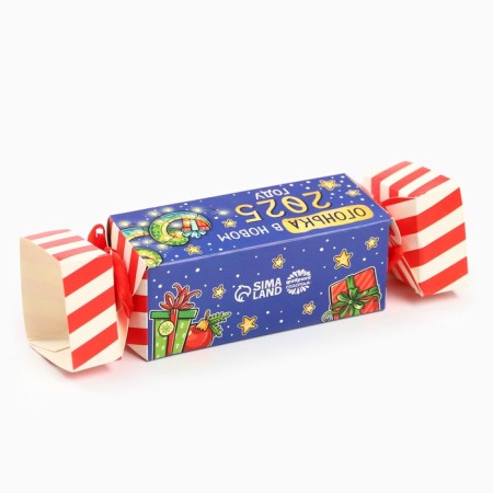 Chewing sweets “Light in the New Year”, taste: Vishnya, 67 g (10 pcs. X 6, 7 g).-3