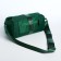 Youth bag with zipper, green color