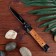 Folding knife "dusk - web" steel - 65x13, handle - wood, 23 cm