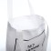 Bag Schoper "Change the World" 35x0.5x40 cm, Department without lightning, without lining, white